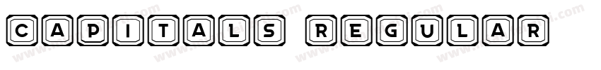Capitals Regular字体转换